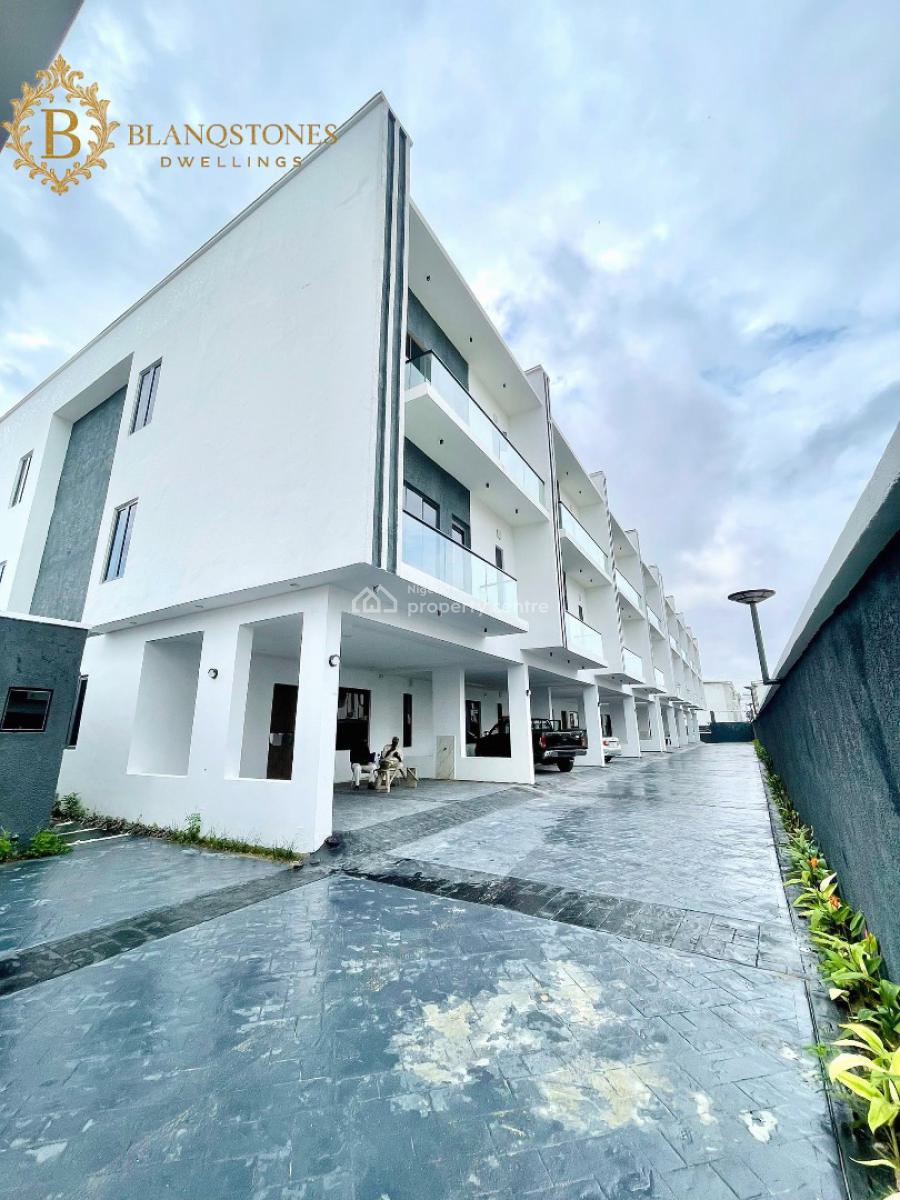 Gorgeously Built 4 Bedroom Terrace  Duplex with Bq, Ikate, Lekki, Lagos, Terraced Duplex for Sale