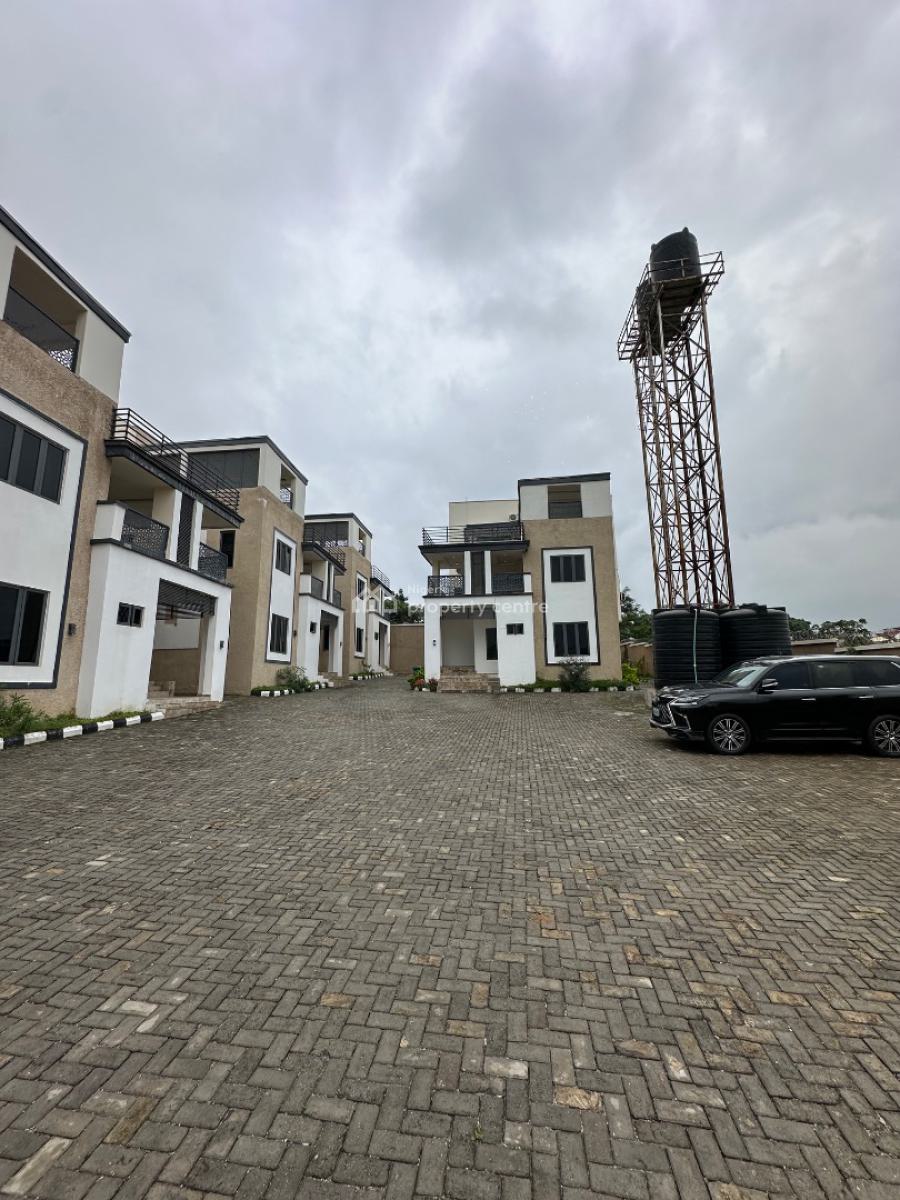 Serviced and Furnished 5 Bedroom Detached Duplex with Bq, Off Nnpc, Guzape District, Abuja, Detached Duplex for Rent