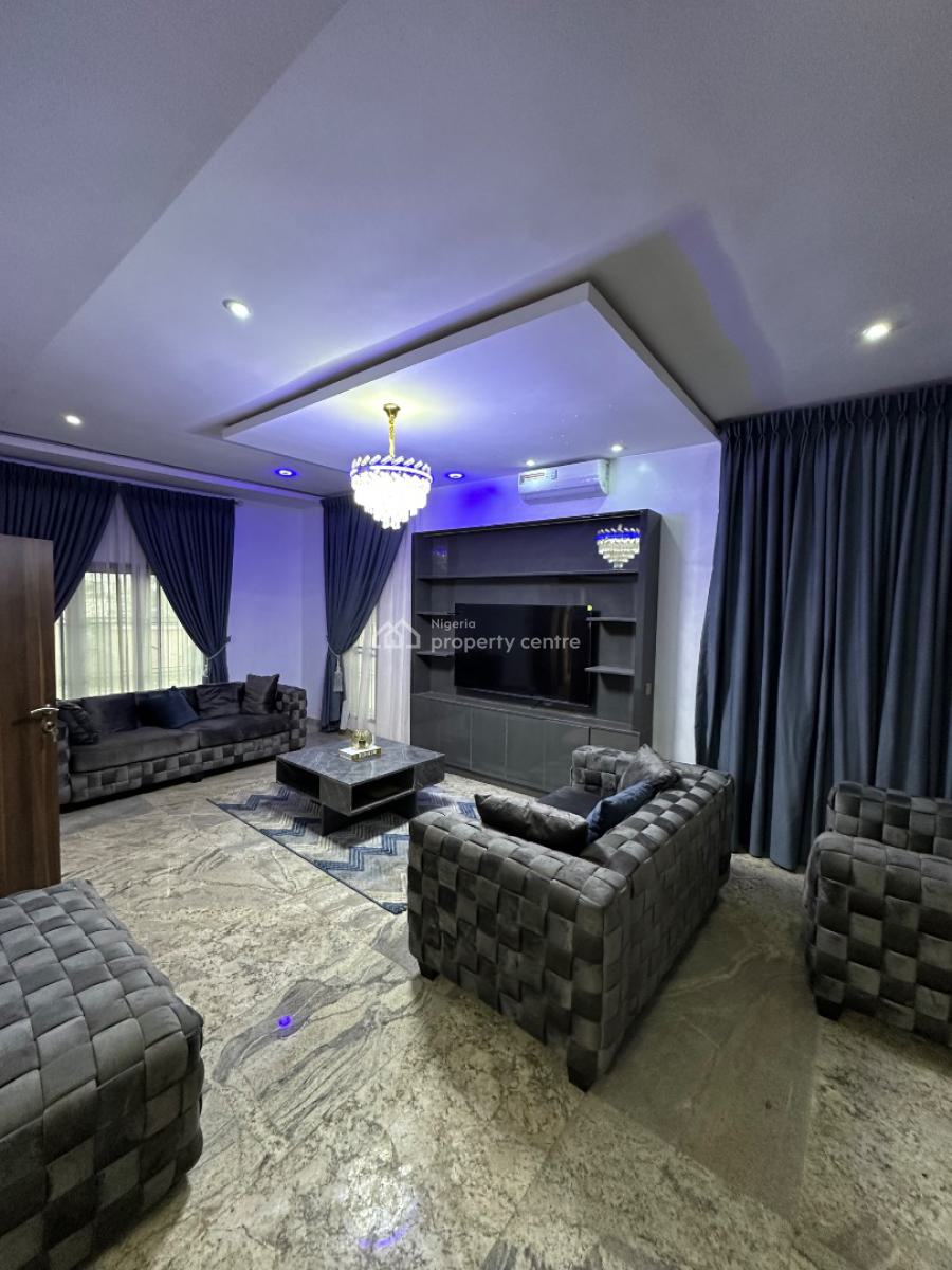 Serviced and Furnished 5 Bedroom Detached Duplex with Bq, Off Nnpc, Guzape District, Abuja, Detached Duplex for Rent