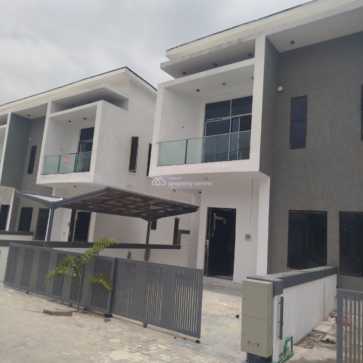 Fantastic 4 Bedroom Semi Detached Duplex with Bq, Royal Pine Estate Off Orchid Road, Lekki Expressway, Lekki, Lagos, Semi-detached Duplex for Sale