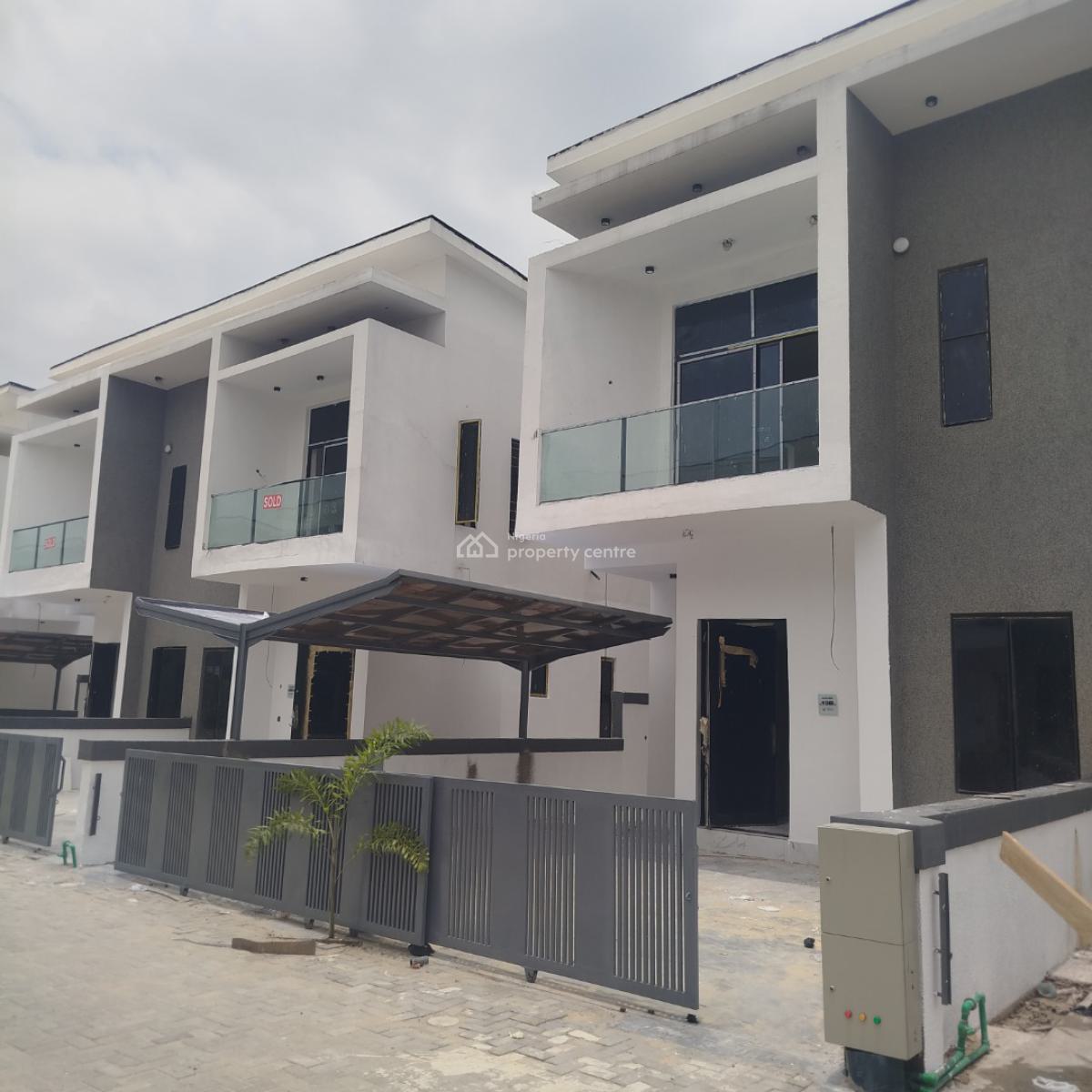 Fantastic 4 Bedroom Semi Detached Duplex with Bq, Royal Pine Estate Off Orchid Road, Lekki Expressway, Lekki, Lagos, Semi-detached Duplex for Sale