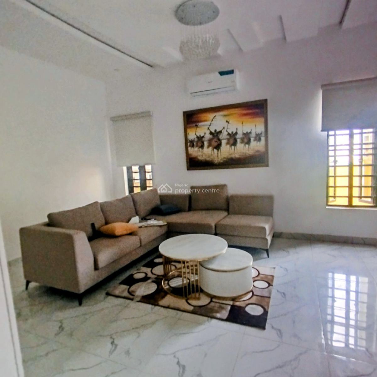 Luxury Furnished 5bedroom Fully Detached Duplex with Bq and Swimming P, Royal Pine, Lekki Expressway, Lekki, Lagos, Detached Duplex for Sale