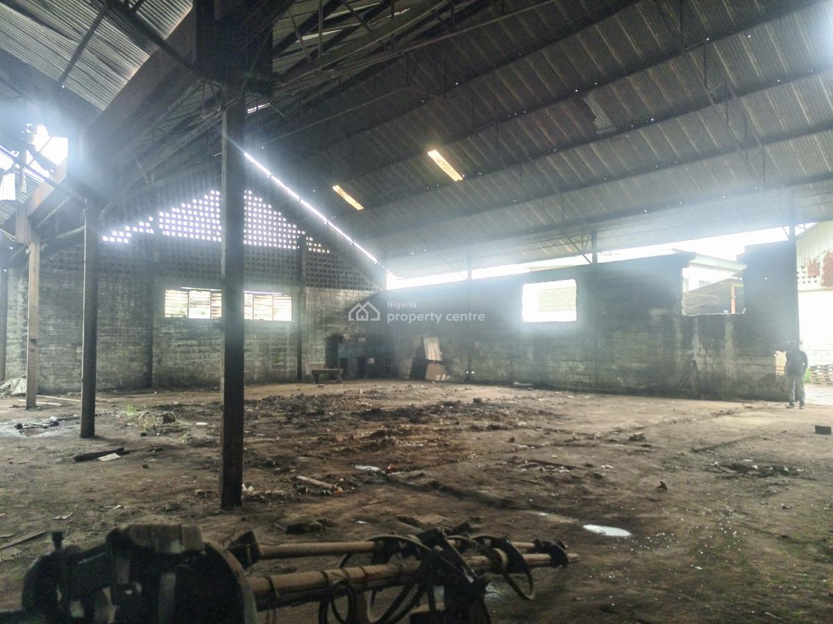 Warehouse Measuring 780sqm and 580 Sqm Located in a Serene Neighbourho, Off Oba Akran, Ikeja, Lagos, Warehouse for Rent