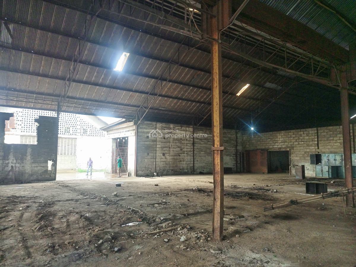 Warehouse Measuring 780sqm and 580 Sqm Located in a Serene Neighbourho, Off Oba Akran, Ikeja, Lagos, Warehouse for Rent