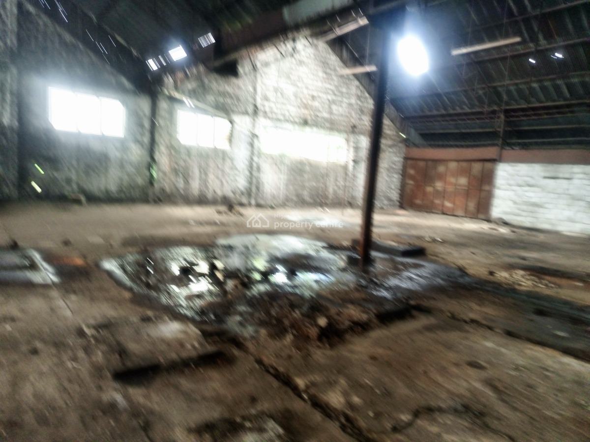 Warehouse Measuring 780sqm and 580 Sqm Located in a Serene Neighbourho, Off Oba Akran, Ikeja, Lagos, Warehouse for Rent