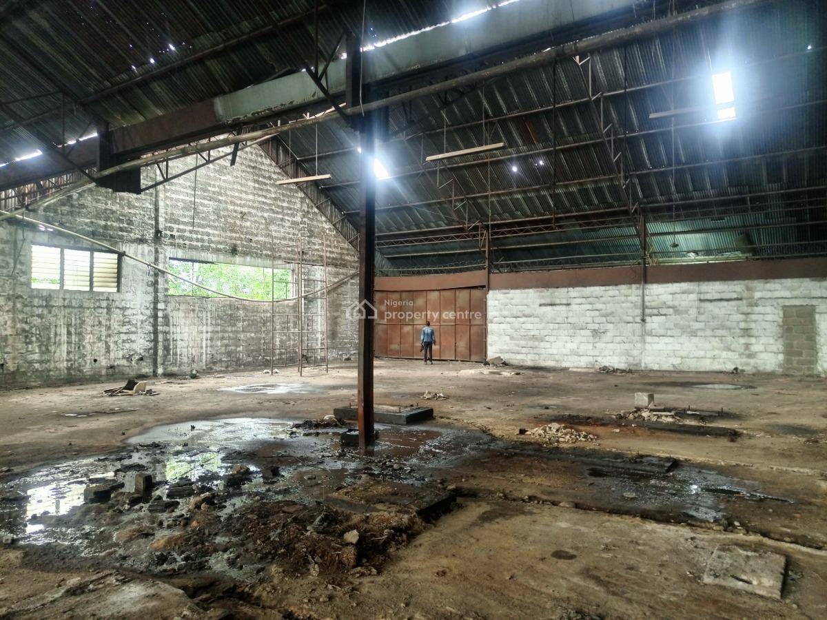 Warehouse Measuring 780sqm and 580 Sqm Located in a Serene Neighbourho, Off Oba Akran, Ikeja, Lagos, Warehouse for Rent