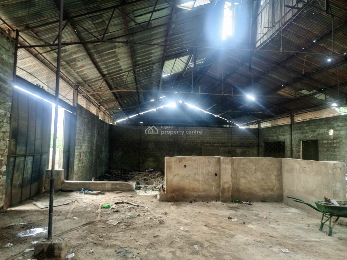 Warehouse Measuring 780sqm and 580 Sqm Located in a Serene Neighbourho, Off Oba Akran, Ikeja, Lagos, Warehouse for Rent