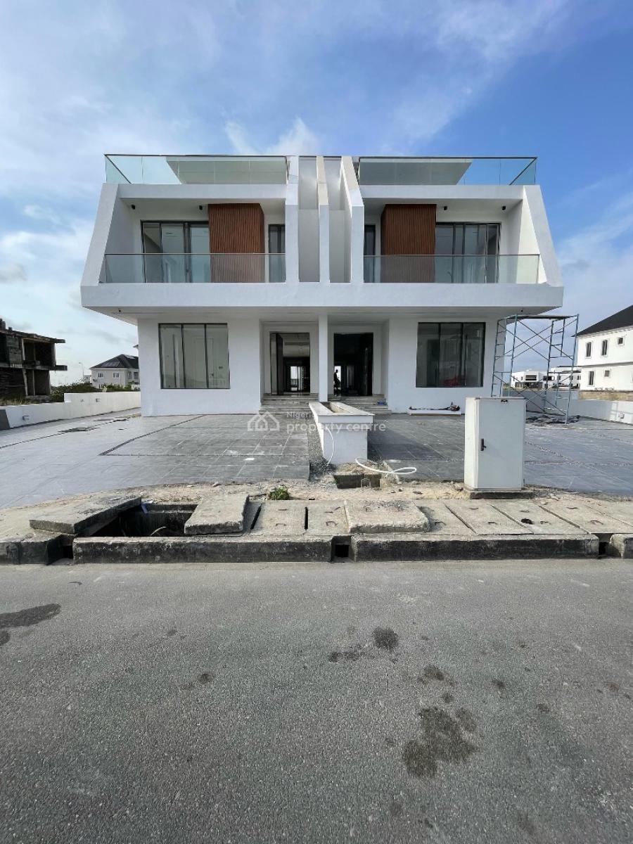 Gigantic 5 Bedroom Semi Detached Duplex with a Bq and Pool, Ikate, Lekki, Lagos, House for Sale