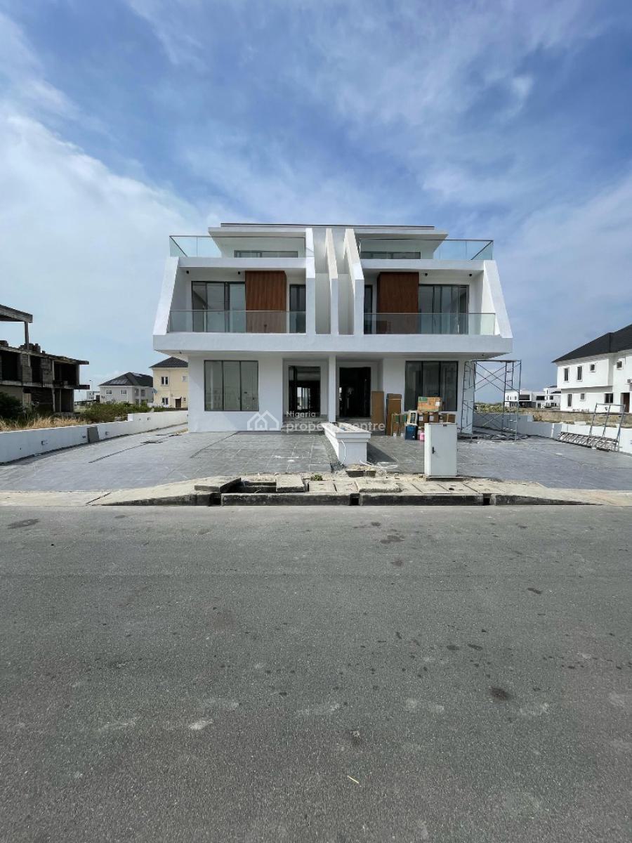Gigantic 5 Bedroom Semi Detached Duplex with a Bq and Pool, Ikate, Lekki, Lagos, House for Sale