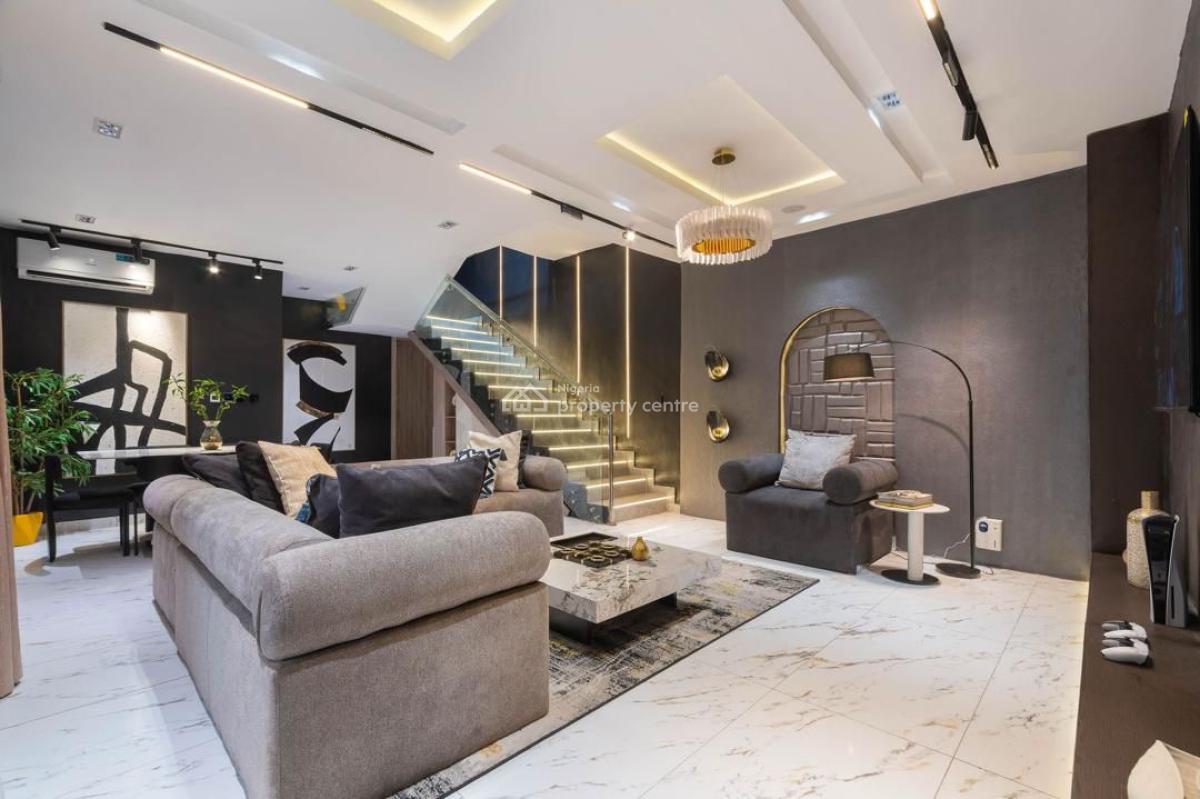 Luxury 4-bedroom Penthouse Available Now for Short Or Long Stay, Lekki Phase 1, Lekki, Lagos, Flat / Apartment Short Let