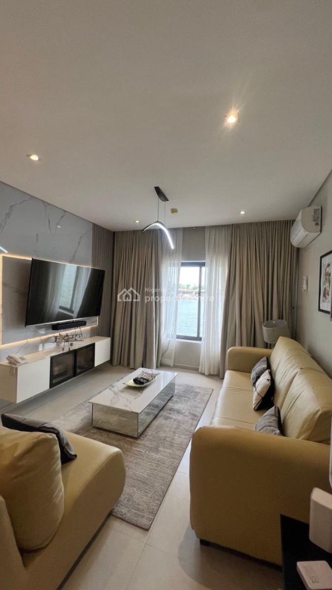 Luxury Automated Two 2 Bedroom Condo Unit with All Round Balconies, Sw, Lekki Phase 1, Lekki, Lagos, House Short Let