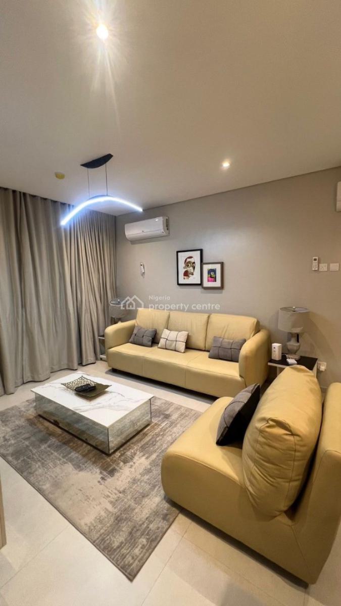 Luxury Automated Two 2 Bedroom Condo Unit with All Round Balconies, Sw, Lekki Phase 1, Lekki, Lagos, House Short Let