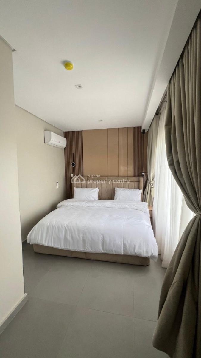 Luxury Automated Two 2 Bedroom Condo Unit with All Round Balconies, Sw, Lekki Phase 1, Lekki, Lagos, House Short Let