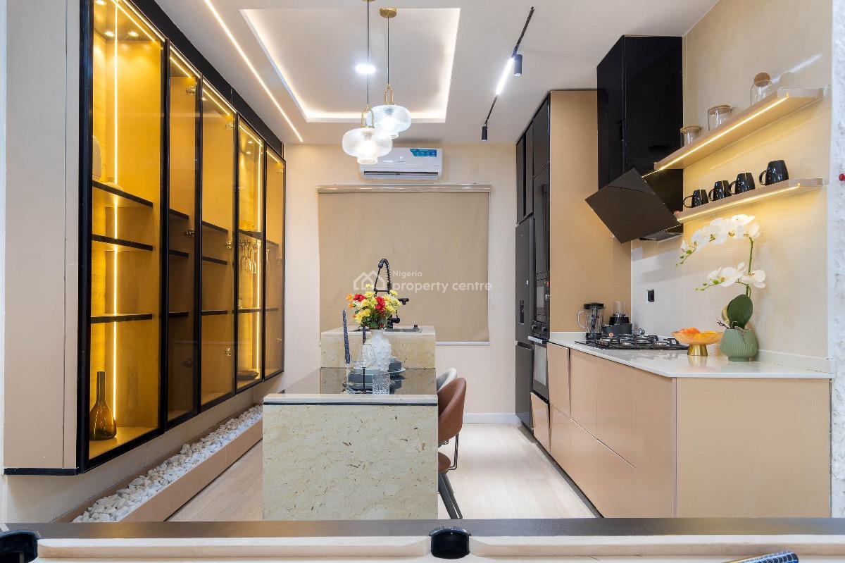 2 Bedroom Maisonette Apartment with Cityview, Alexa, Elevator, Ps5, Ikoyi, Lagos, Flat / Apartment Short Let