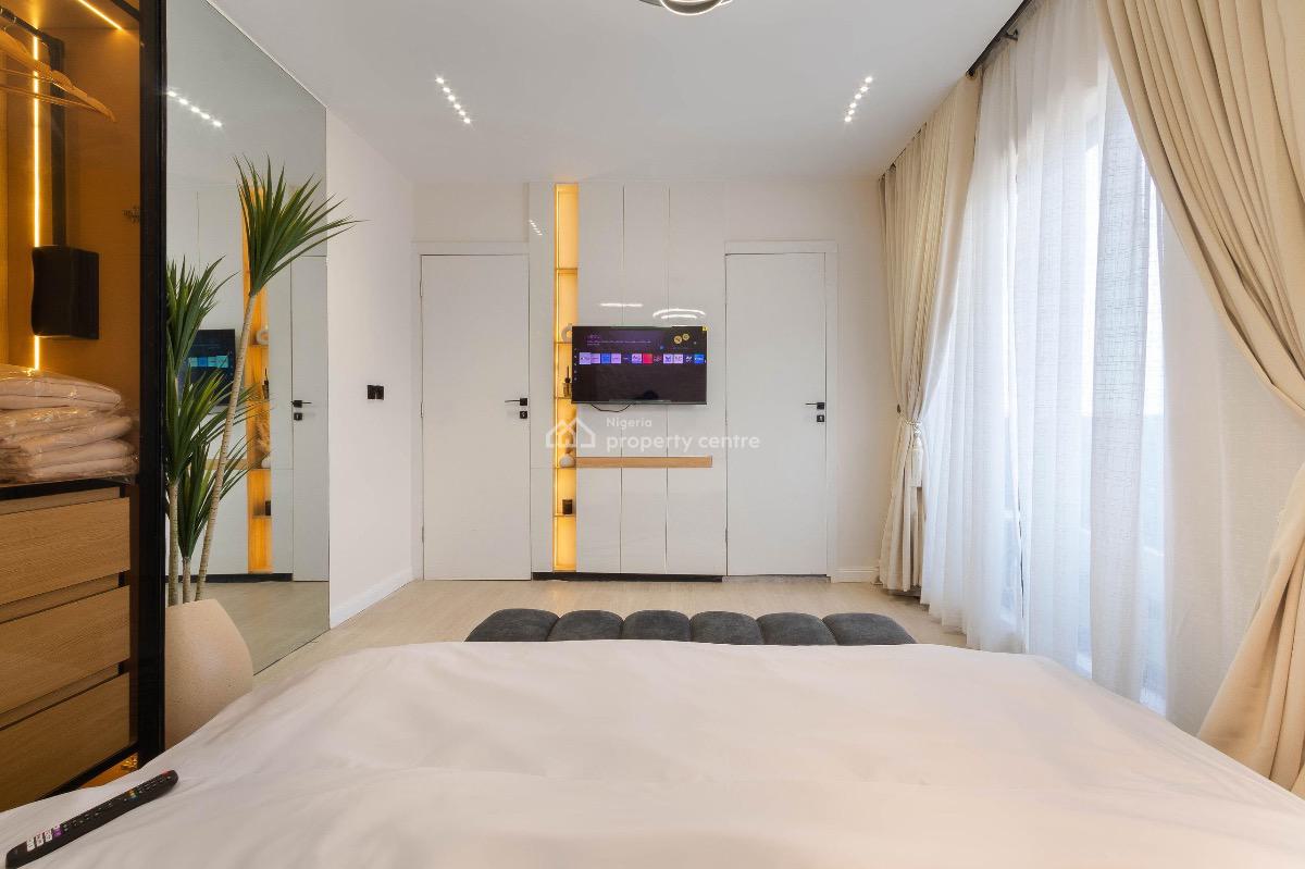 2 Bedroom Maisonette Apartment with Cityview, Alexa, Elevator, Ps5, Ikoyi, Lagos, Flat / Apartment Short Let