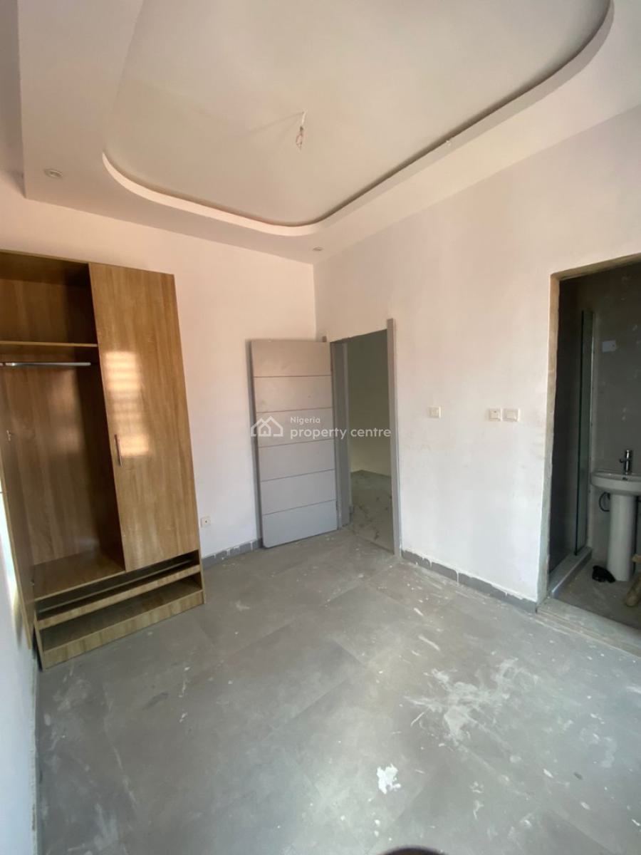 Service 4 Bedroom Duplex, The Prestigious Canna Land Estate By Dkk Well Secured Estate, Sangotedo, Ajah, Lagos, Terraced Duplex for Rent