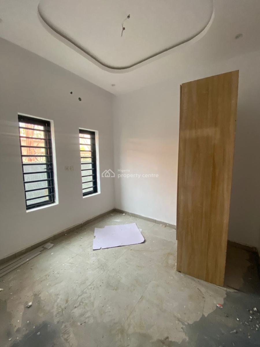 Service 4 Bedroom Duplex, The Prestigious Canna Land Estate By Dkk Well Secured Estate, Sangotedo, Ajah, Lagos, Terraced Duplex for Rent