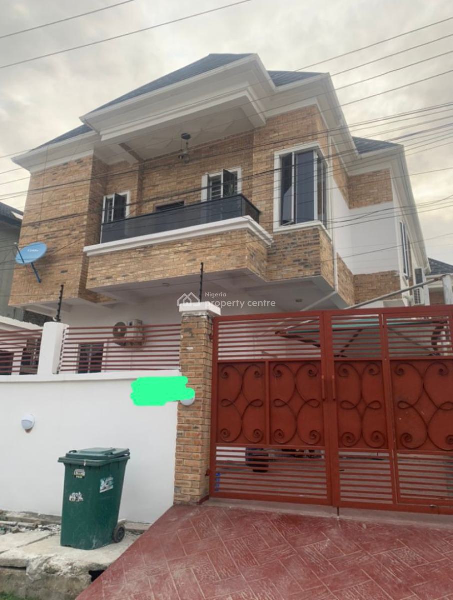 Furnished 4 Bedroom Detached Duplex with Bq, Inside a Secured Estate, Ikota, Lekki, Lagos, Detached Duplex for Rent