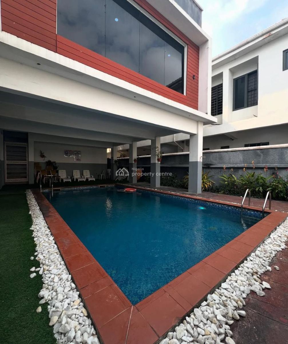 Fully Serviced 4bedroom Semi Detached Duplex with Swimming Pool, Gym ,, Ologolo, Lekki, Lagos, Semi-detached Duplex for Rent