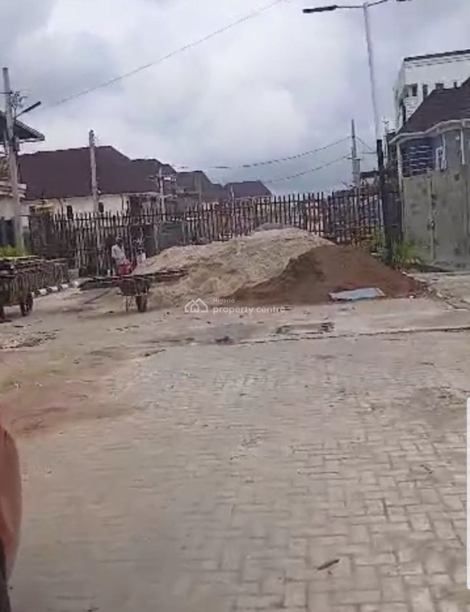 Cornerpiece Land Measuring 1 Plot, Green Field Estate, Ago Palace, Isolo, Lagos, Residential Land for Sale