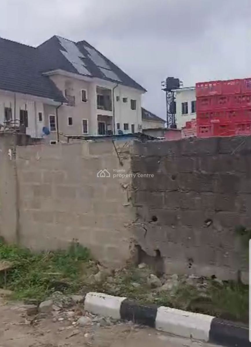 Cornerpiece Land Measuring 1 Plot, Green Field Estate, Ago Palace, Isolo, Lagos, Residential Land for Sale