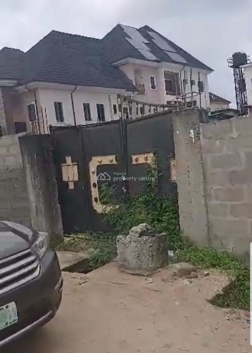 Cornerpiece Land Measuring 1 Plot, Green Field Estate, Ago Palace, Isolo, Lagos, Residential Land for Sale
