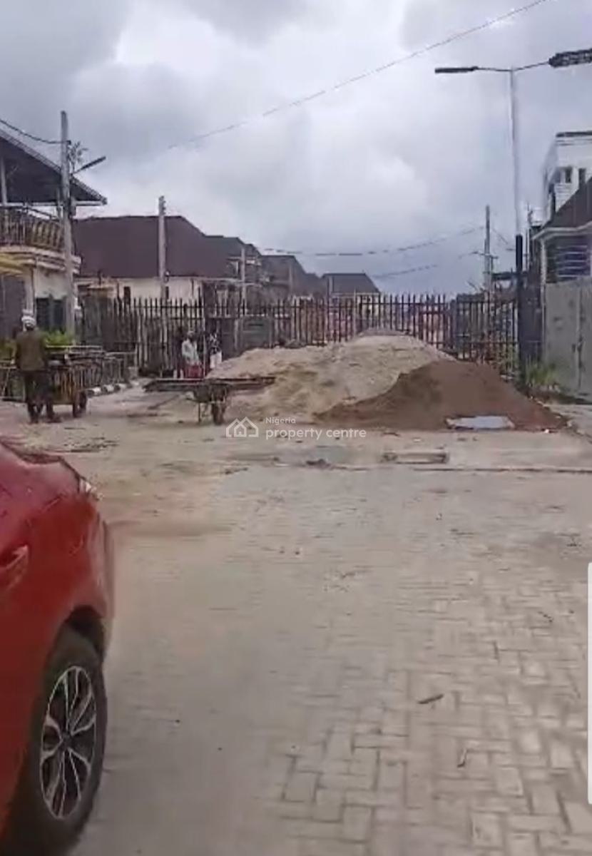 Cornerpiece Land Measuring 1 Plot, Green Field Estate, Ago Palace, Isolo, Lagos, Residential Land for Sale