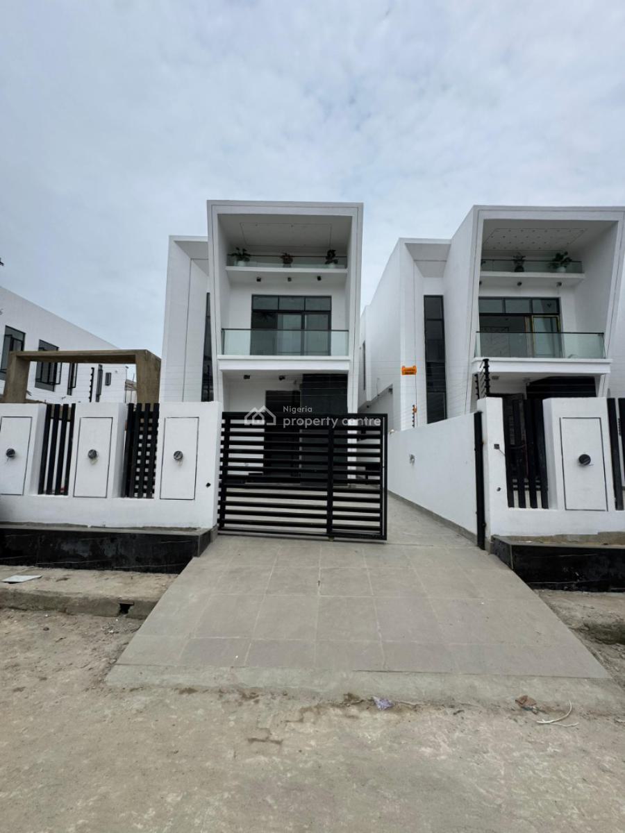Aesthetically Pleasing Built 4 Bedroom  Fully Detached Duplex with Bq, Orchid Road, Lekki, Lagos, Detached Duplex for Sale
