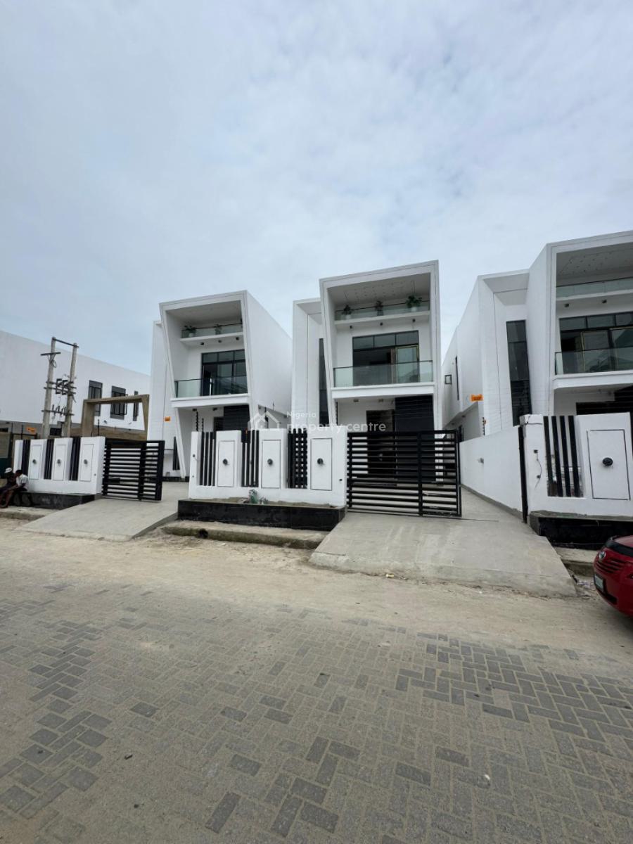Aesthetically Pleasing Built 4 Bedroom  Fully Detached Duplex with Bq, Orchid Road, Lekki, Lagos, Detached Duplex for Sale