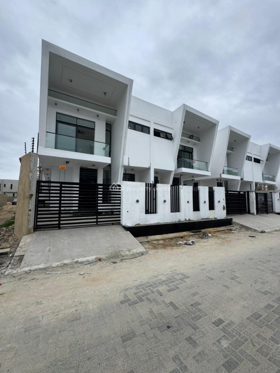 Very Spacious ,newly Built 4 Bedroom Semi Detached Duplex, Orchid Road, Lekki, Lagos, Semi-detached Duplex for Sale