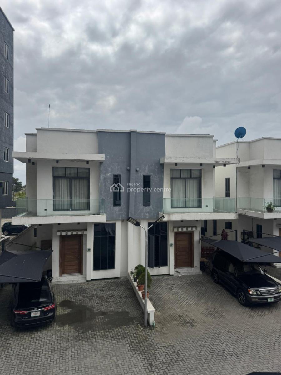 The Most Affordable 4 Bedroom Semi Detached Duplex with Bq, Osapa, Lekki, Lagos, Semi-detached Duplex for Sale