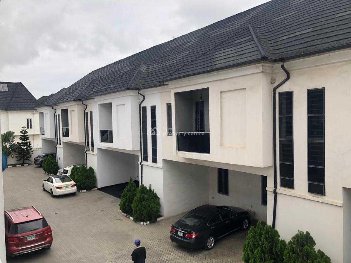 Contemporary 4 Bedroom Duplex with Bq, Before Orchid Roundabout Road, Lekki, Lagos, Semi-detached Duplex for Rent