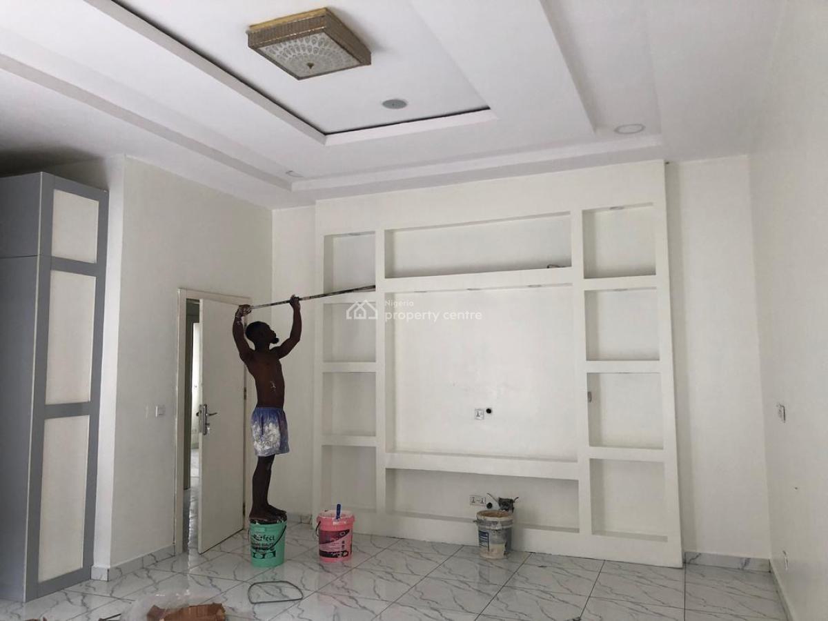 Contemporary 4 Bedroom Duplex with Bq, Before Orchid Roundabout Road, Lekki, Lagos, Semi-detached Duplex for Rent