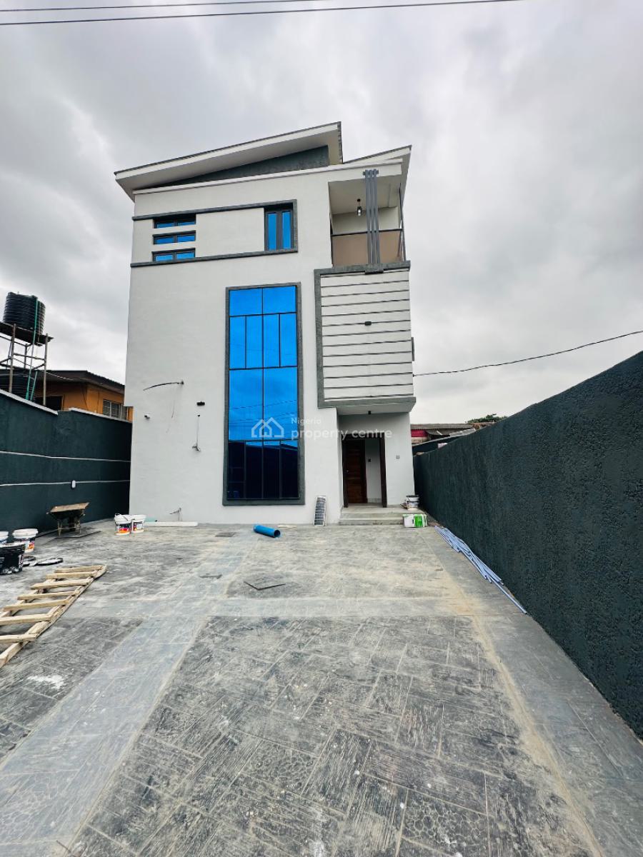 Magnificent Built 4 Bedroom Semi Detached Duplex with Bq, Gbagada, Lagos, Semi-detached Duplex for Sale