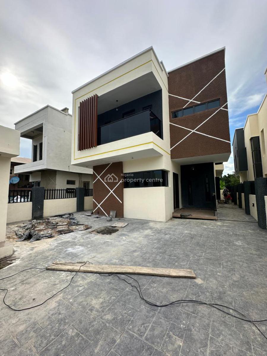 Newly Built Modern 4 Beds Fully Detached Duplex Home + a Maid Room Bq, Ikolaba Estate Near, Agodi Gra Ibadan, Ibadan, Oyo, Detached Duplex for Sale