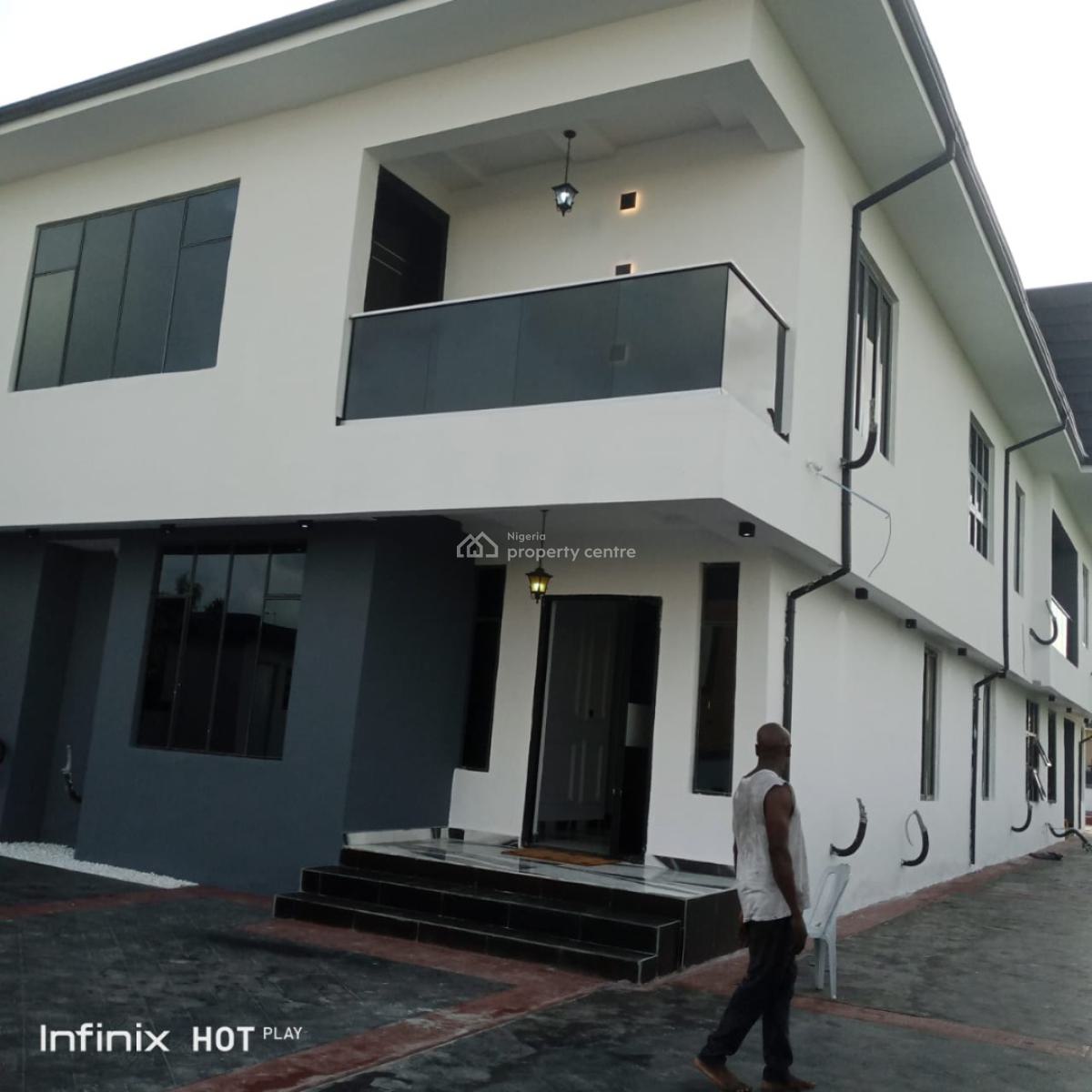 Tastefully Finished 6 Bedroom Detached House with Cinema, Bq, Royal Garden Estate, Ajah, Lagos, Detached Duplex for Sale