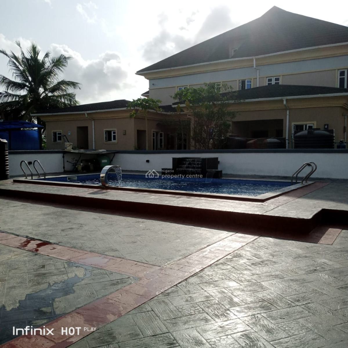 Tastefully Finished 6 Bedroom Detached House with Cinema, Bq, Royal Garden Estate, Ajah, Lagos, Detached Duplex for Sale