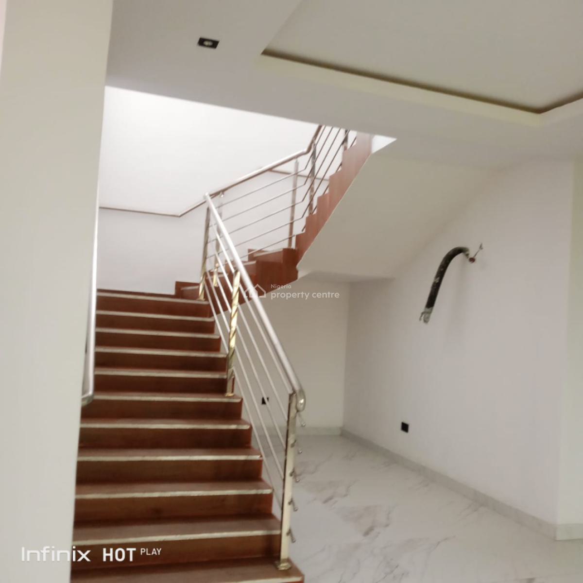 Tastefully Finished 6 Bedroom Detached House with Cinema, Bq, Royal Garden Estate, Ajah, Lagos, Detached Duplex for Sale