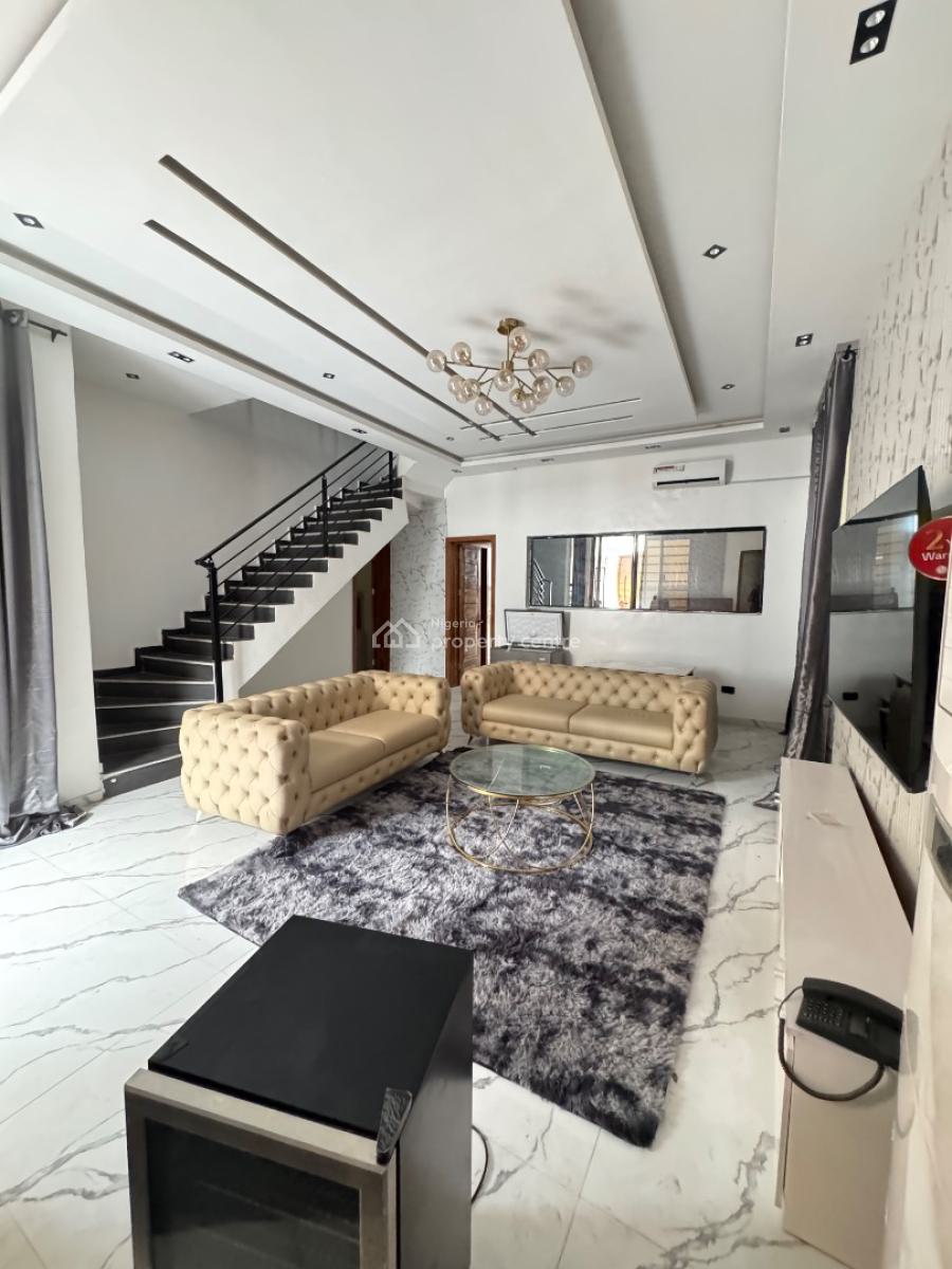 Spacious 5bedroom Fully Detached House, Chevron, Lekki, Lagos, Detached Duplex for Rent