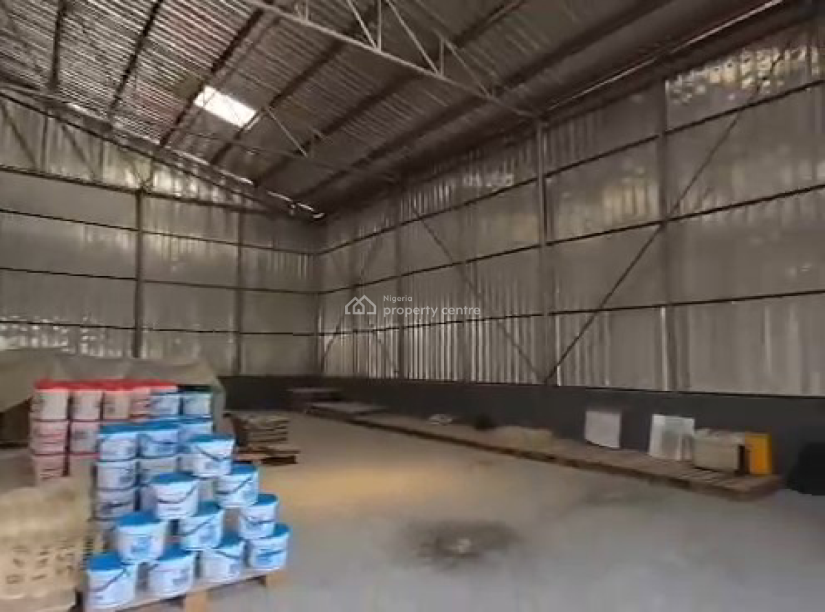 Self Compound Warehouse Space with Office Space, By Chisco Busstop, Ikate, Lekki, Lagos, Warehouse for Rent