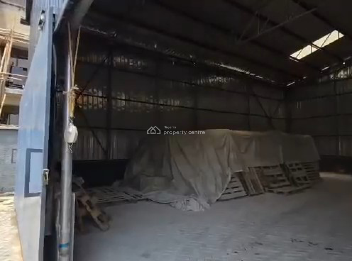 Self Compound Warehouse Space with Office Space, By Chisco Busstop, Ikate, Lekki, Lagos, Warehouse for Rent