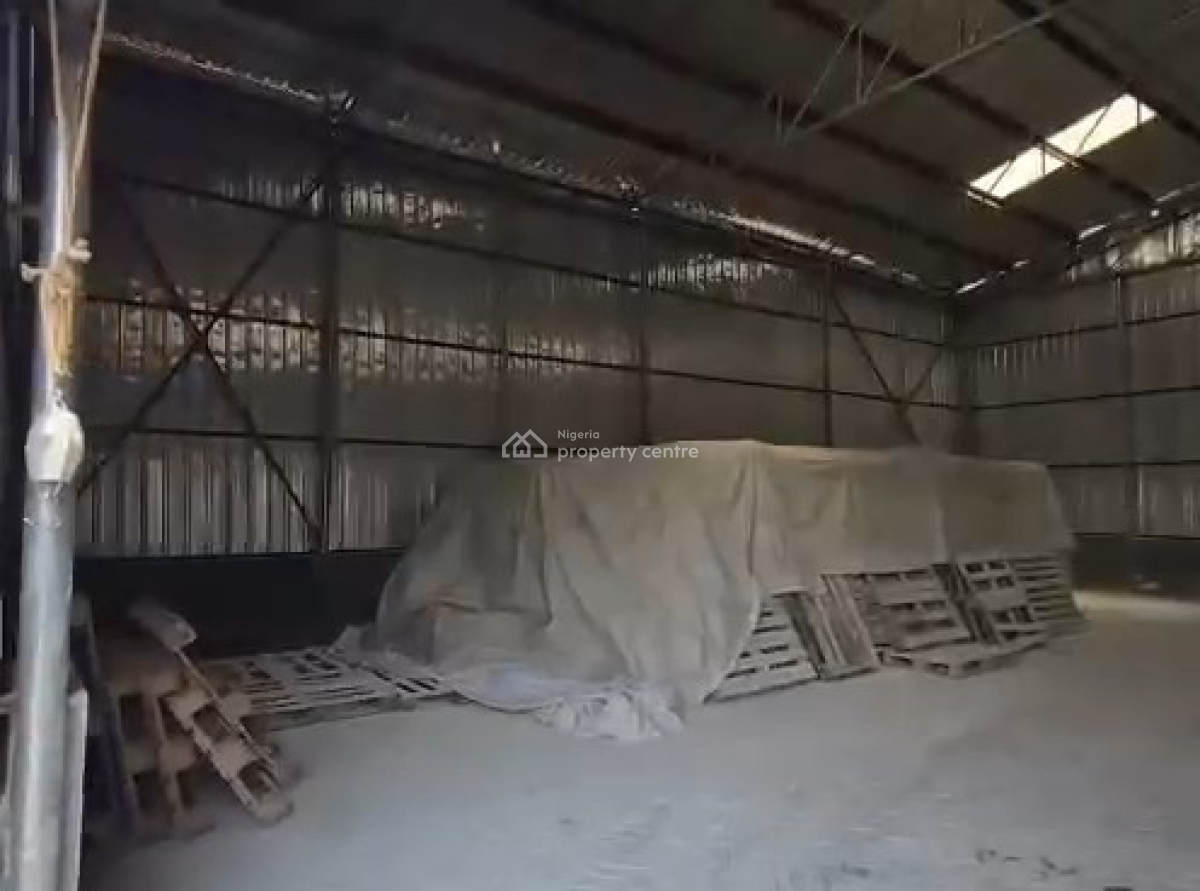 Self Compound Warehouse Space with Office Space, By Chisco Busstop, Ikate, Lekki, Lagos, Warehouse for Rent