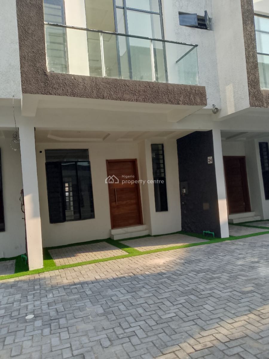 Very Spacious and Newly Built 3 Bedroom, Ikota Gra, Ikota, Lekki, Lagos, Terraced Duplex for Rent