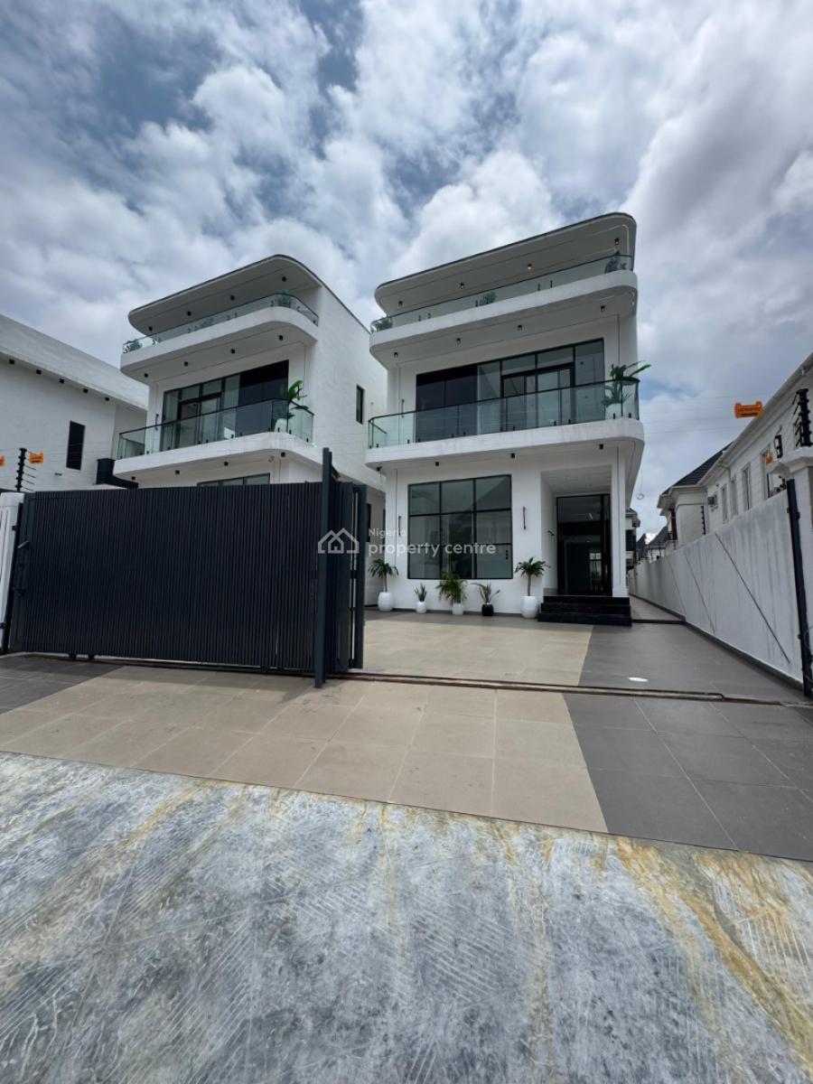 Magnificent 5-bedroom Fully Detached Duplex, Chevron Toll Gate, Lekki, Lagos, Detached Duplex for Sale