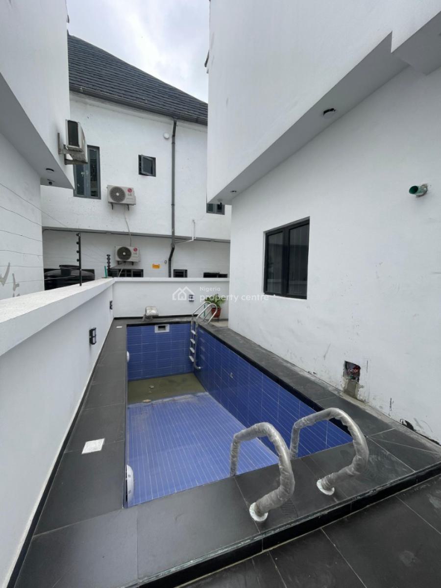 5 Bedroom Fully Detached Duplex  with Bq, Chevron, Lekki, Lagos, Detached Duplex for Rent