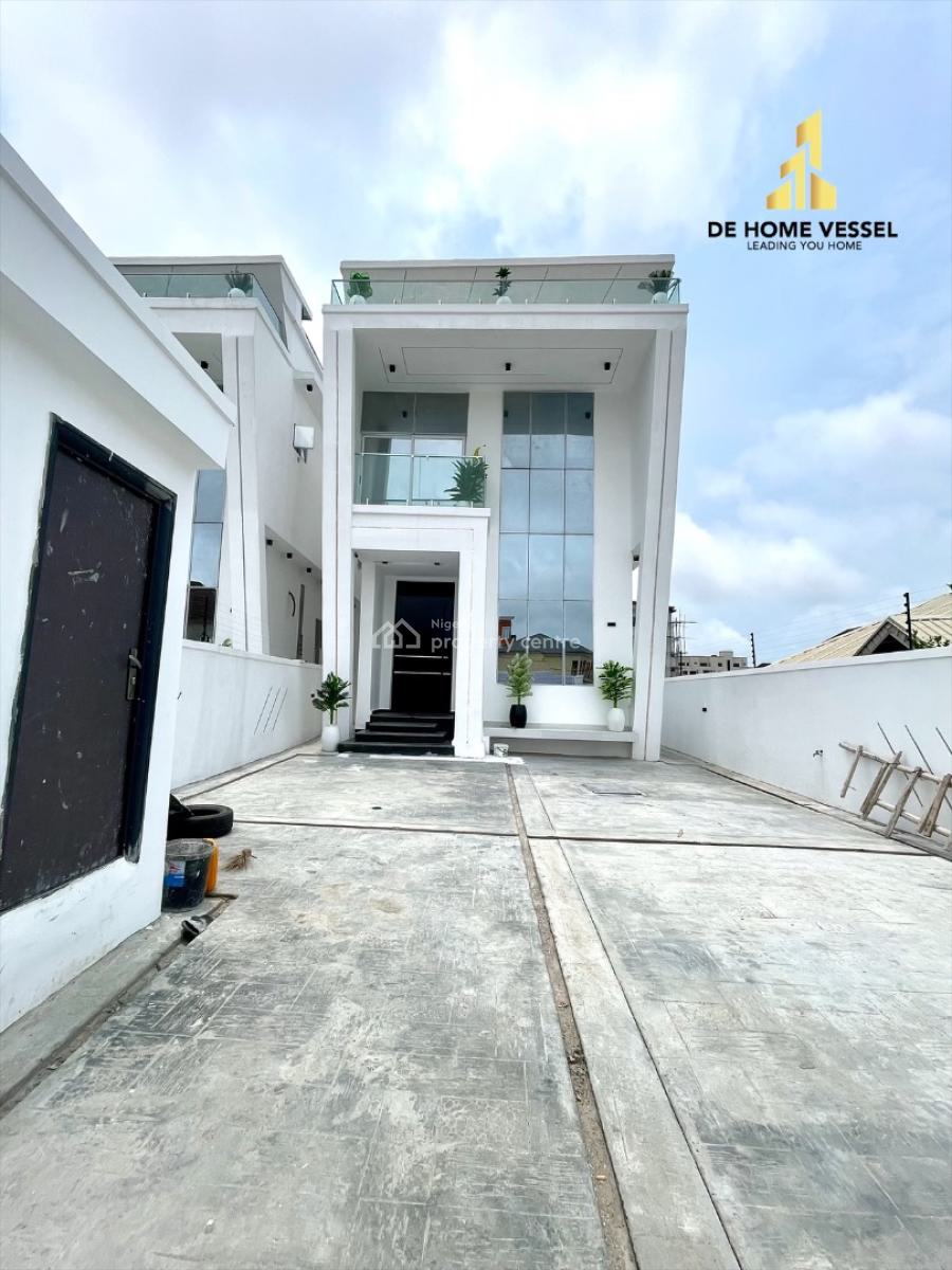 Exquisitely Built 5 Bed Luxury  Detached  Smart Home with  Pool, Ologolo, Lekki, Lagos, Detached Duplex for Sale