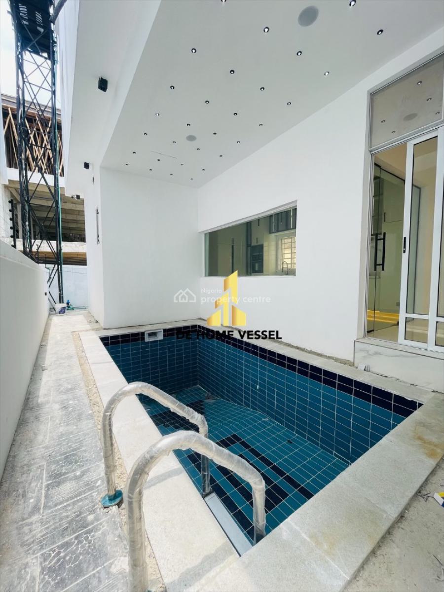 Exquisitely Built 5 Bed Luxury  Detached  Smart Home with  Pool, Ologolo, Lekki, Lagos, Detached Duplex for Sale
