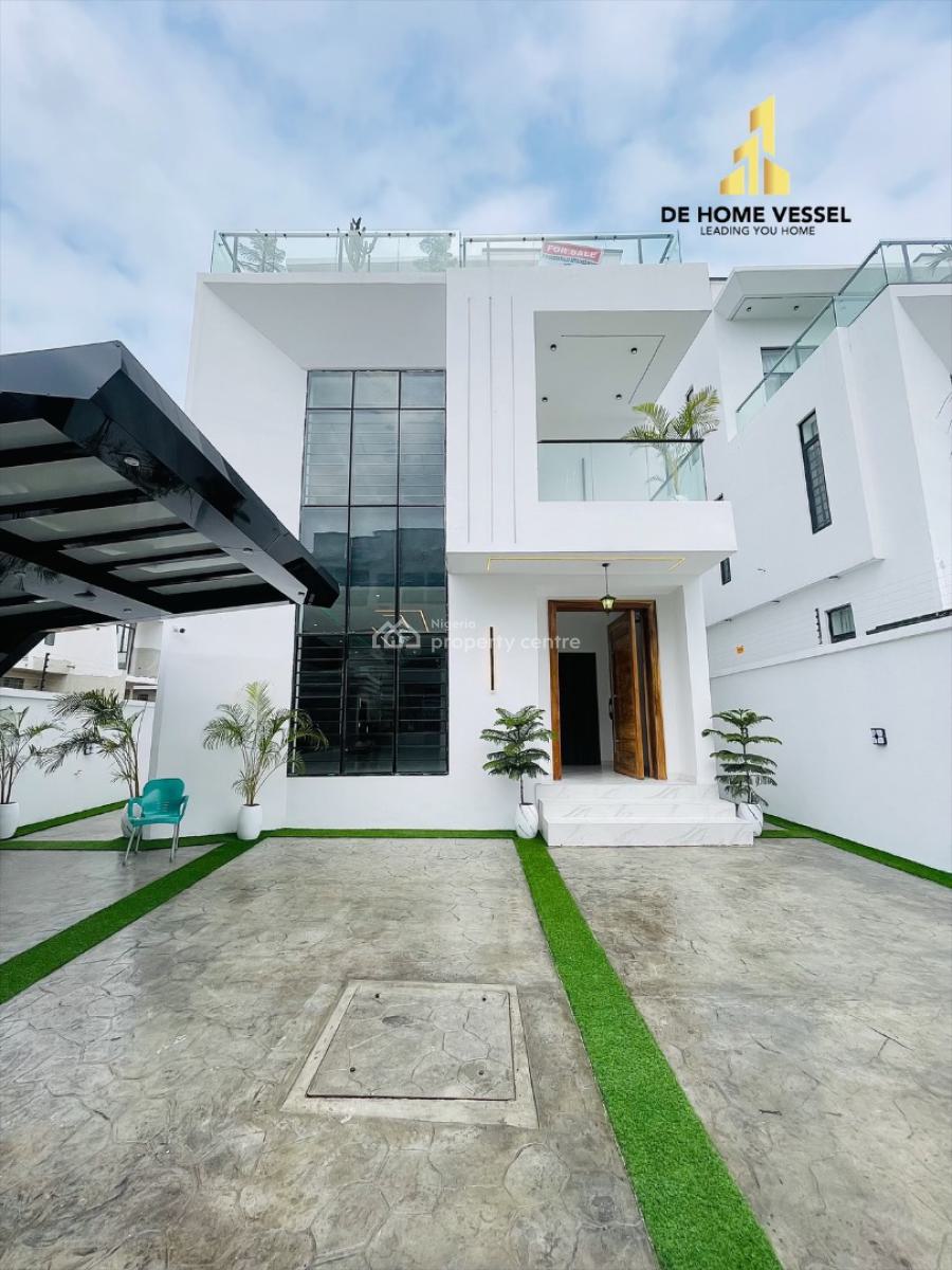 Gorgeously Perched Luxury 5 Bed Smart Home with Pool, Gym & Cinema, Chevron, Lekki, Lagos, Detached Duplex for Sale