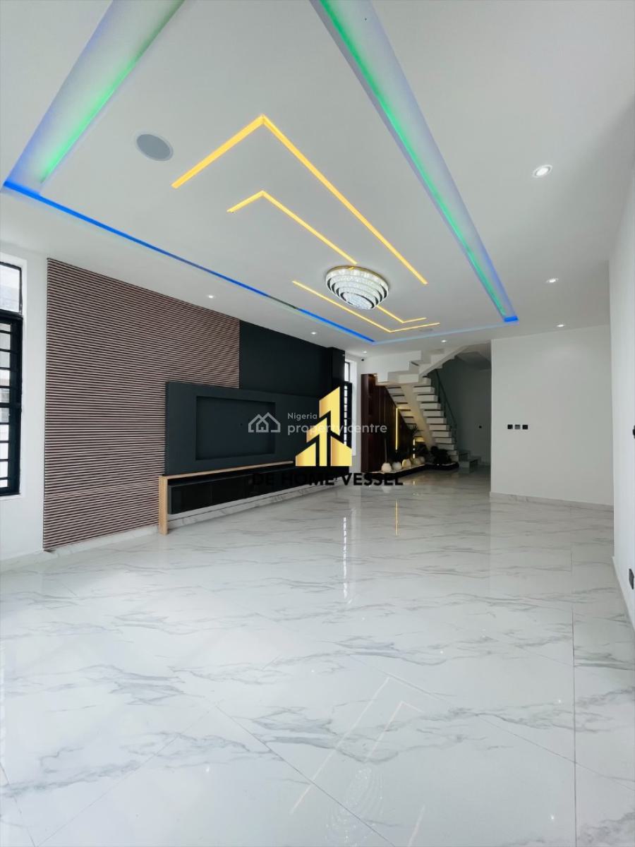Gorgeously Perched Luxury 5 Bed Smart Home with Pool, Gym & Cinema, Chevron, Lekki, Lagos, Detached Duplex for Sale