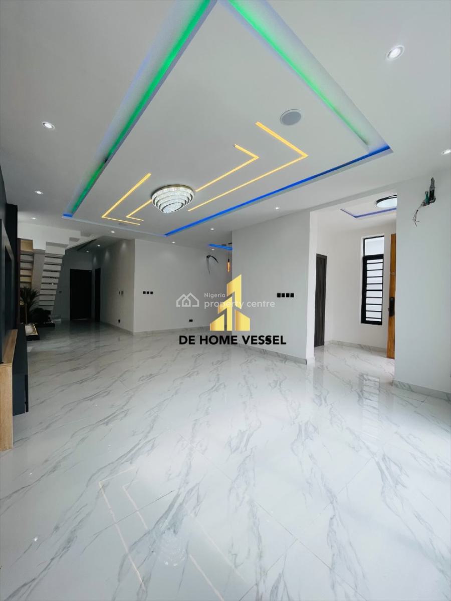 Gorgeously Perched Luxury 5 Bed Smart Home with Pool, Gym & Cinema, Chevron, Lekki, Lagos, Detached Duplex for Sale